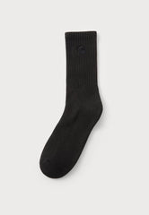 Carhartt Hudson Socks Black Chalk Wash
