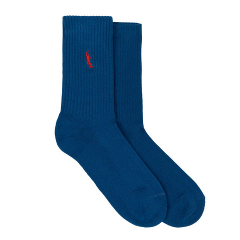 Magenta PWS Sock Blue