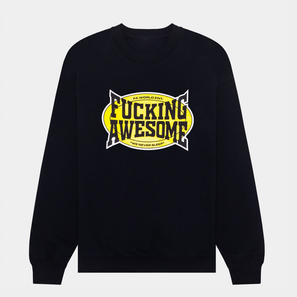 Fucking Awesome - KO Crewneck -  Black
