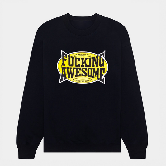 Fucking Awesome - KO Crewneck -  Black