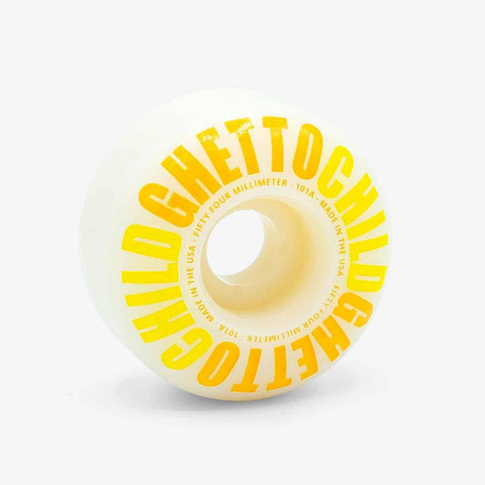 Ghetto Child Classic Wheels Yellow 54mm 101A classic