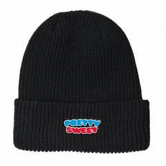 Girl Pretty Sweet Beanie Black