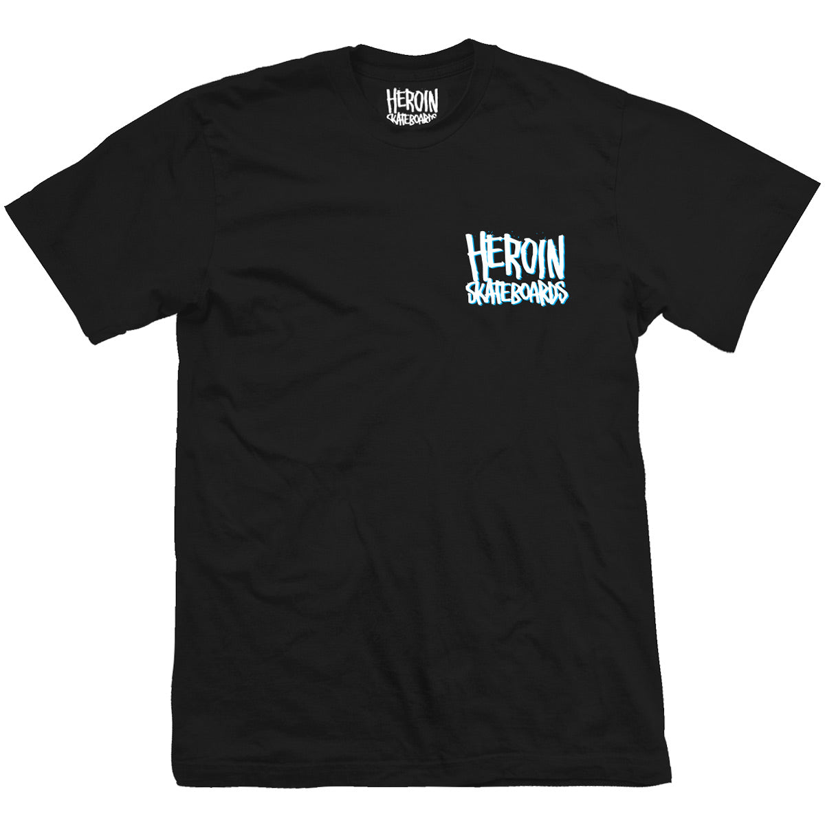 Heroin Curb Killer Wide Boy Egg Tee Black