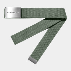 Carhartt WIP Clip Belt Chrome Park