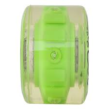 Slime Balls 60mm 78a Light Ups w Green Led & Bearings