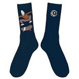 Foundation Frontside Kickflip Sock Navy