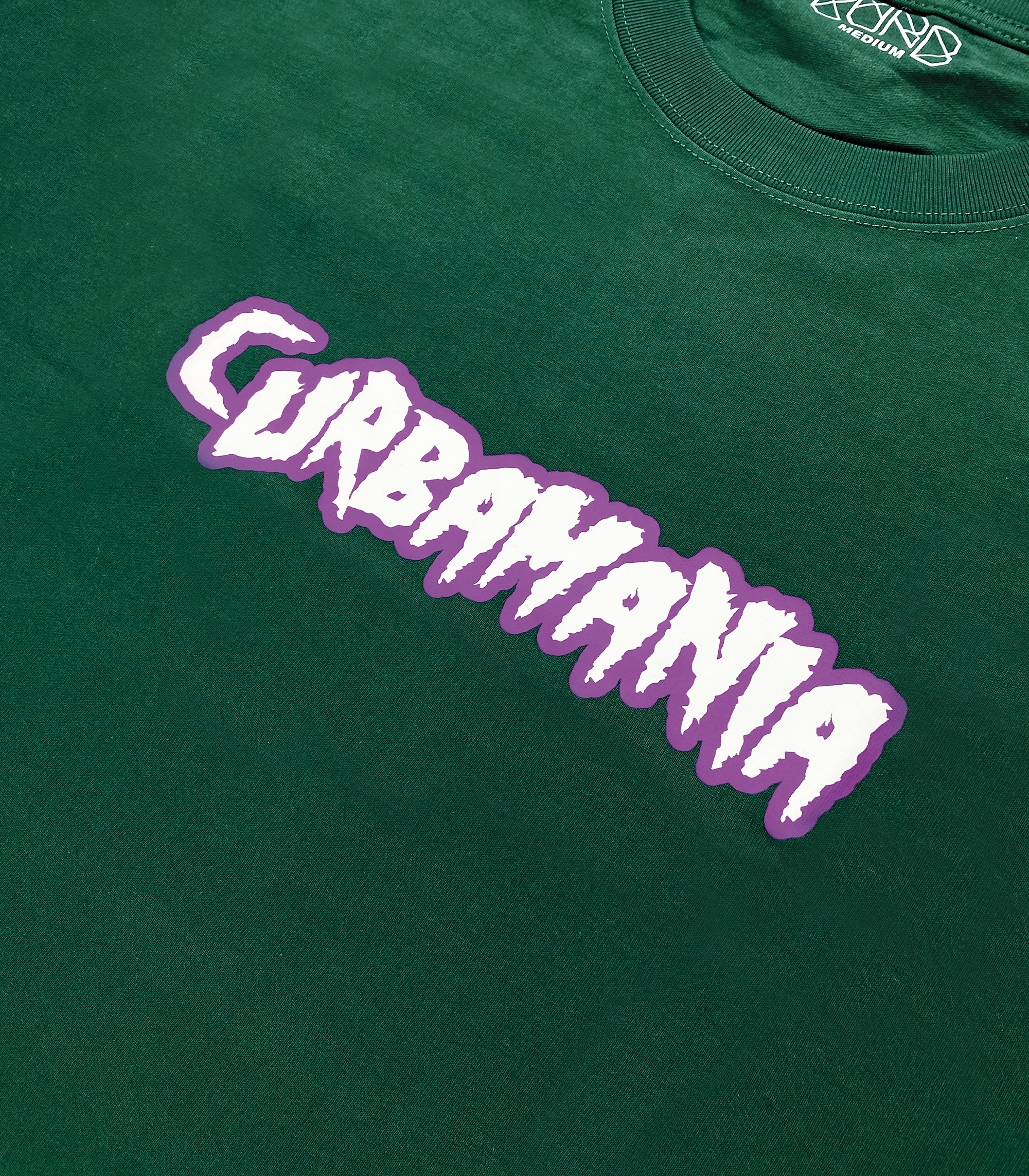 Curb-a-mania Tee Green