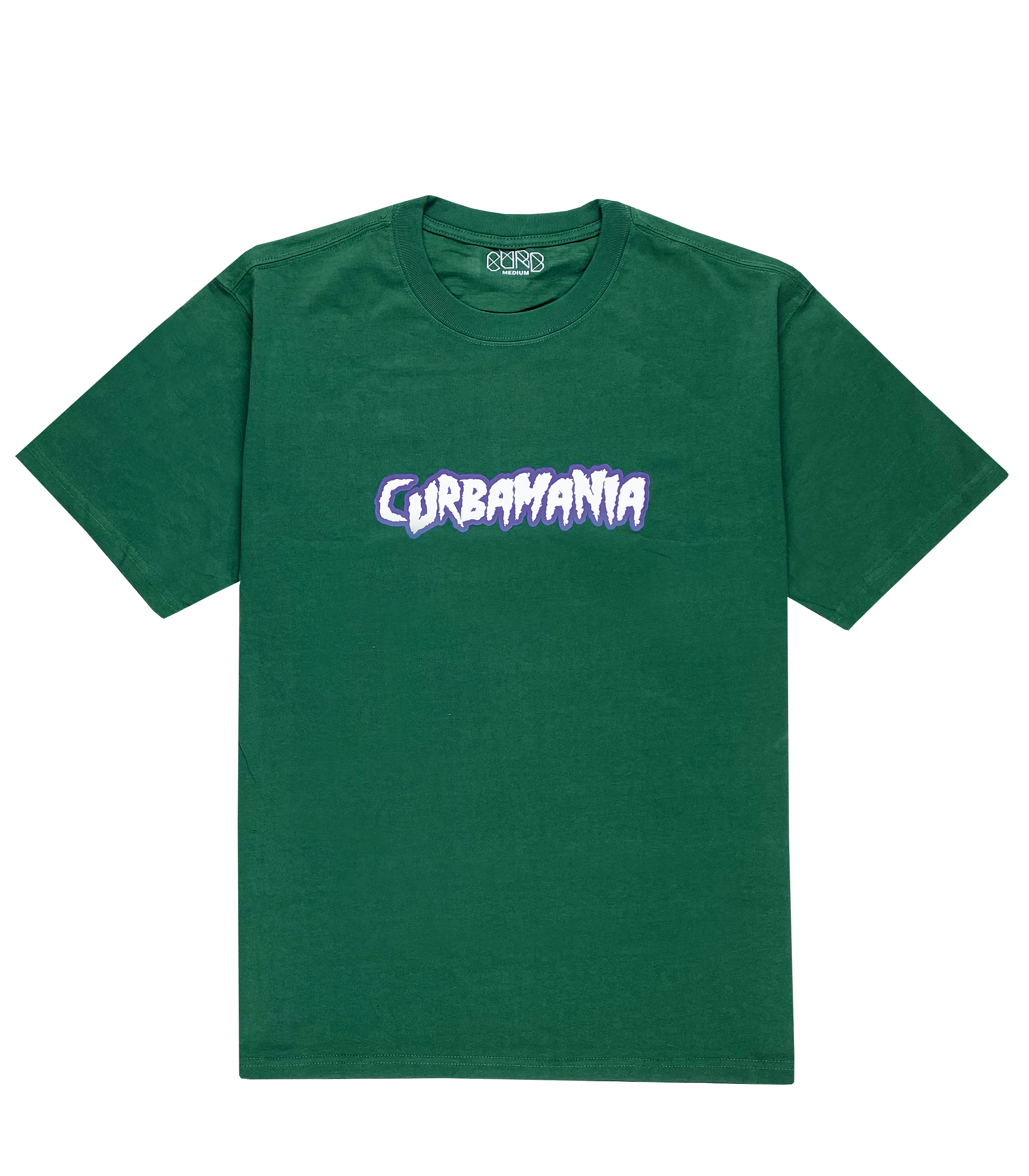 Curb-a-mania Tee Green