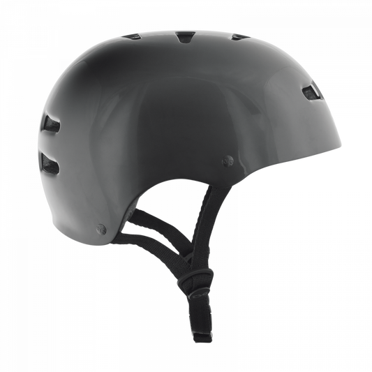 TSG Evolution Youth Solid Color Helmet Satin Black