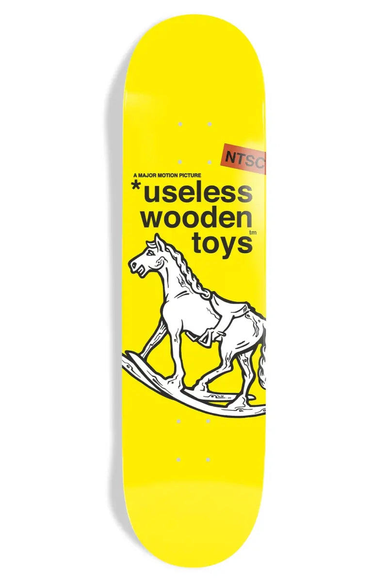 New Deal Useless Wooden Toys NTSC Popsicle Yellow 8.5