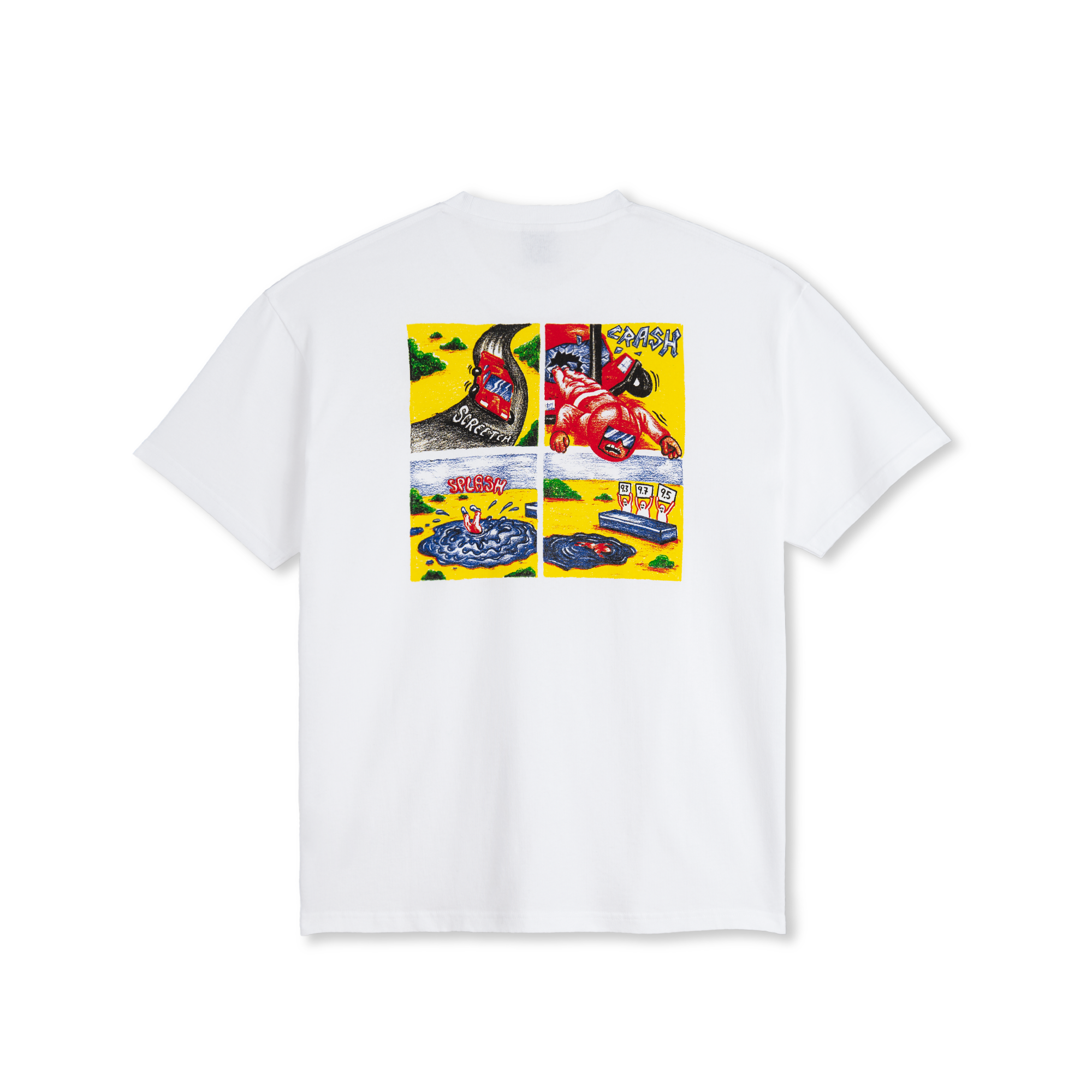 Polar Crash Tee White