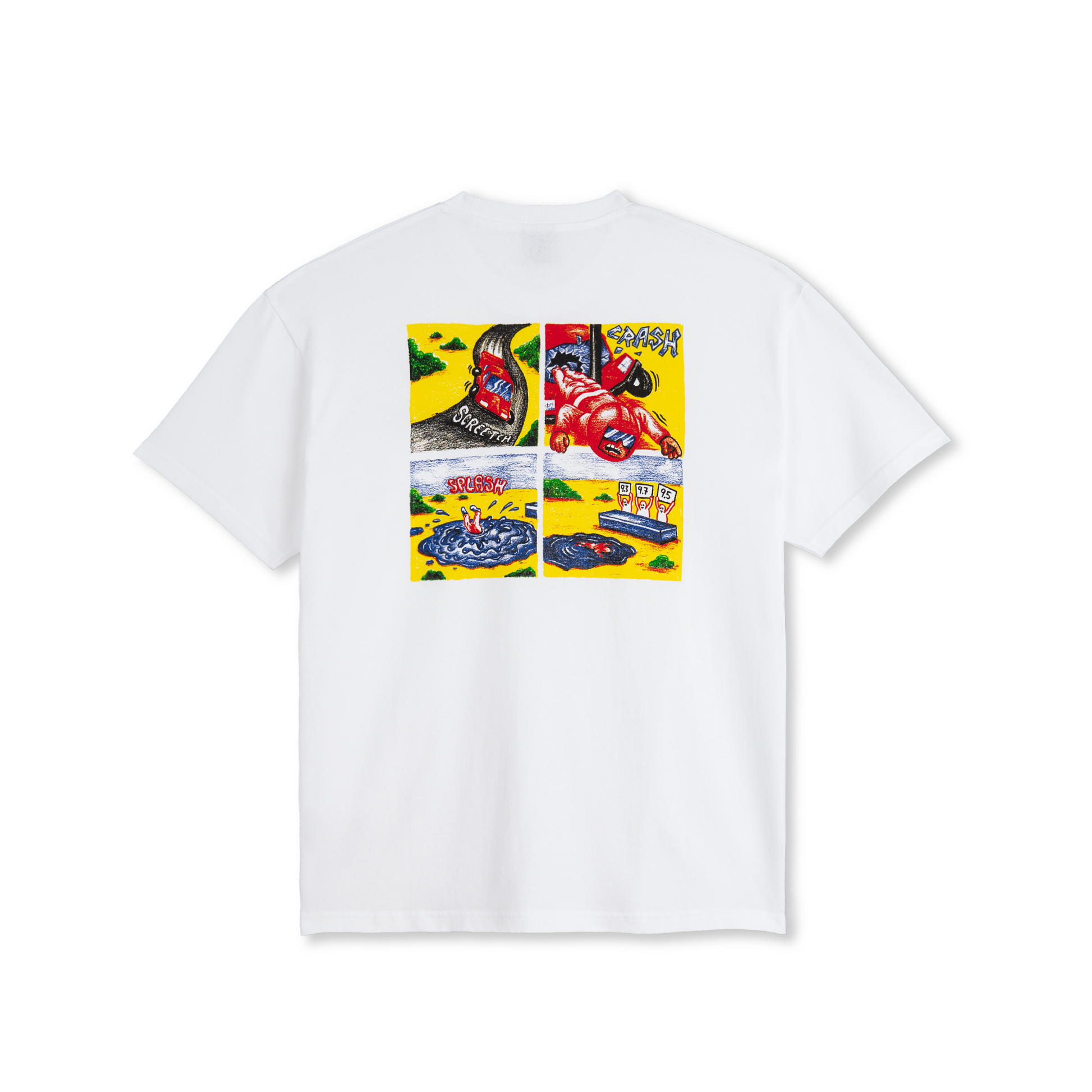 Polar Crash Tee White