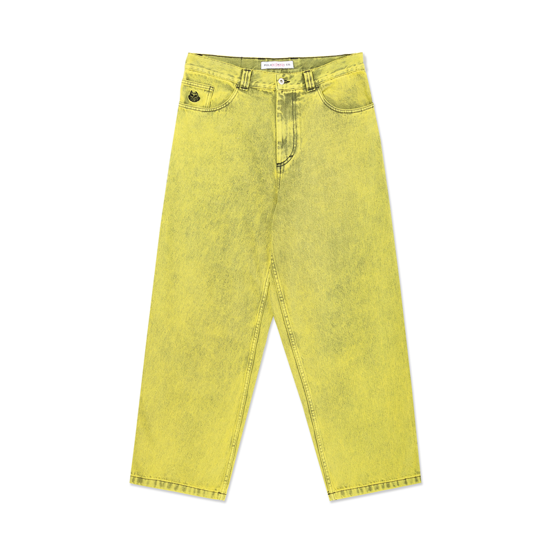 Polar Big Boy Jeans Demon Child Lemon Black