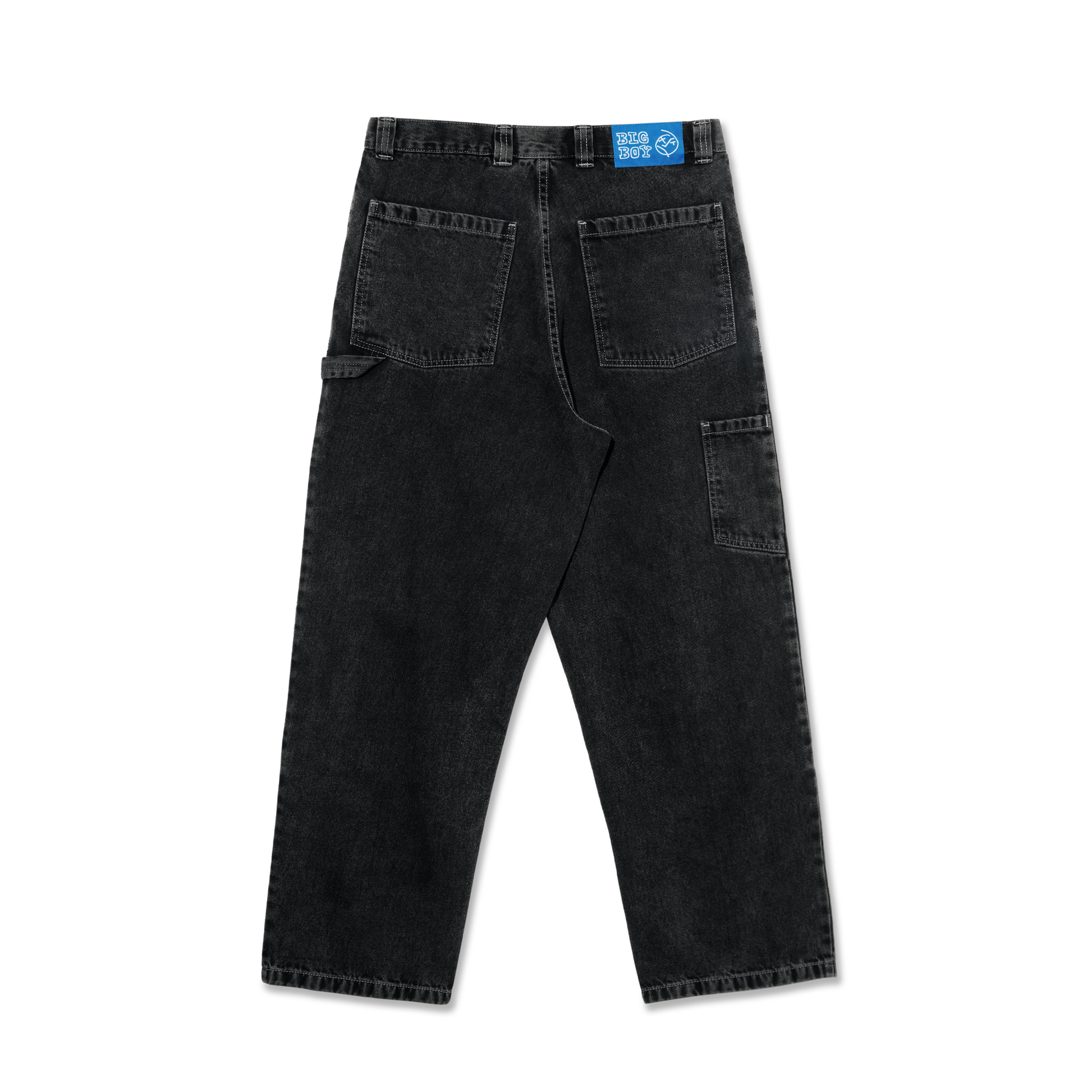 Polar Big Boy Work Pants Knee Silver Black