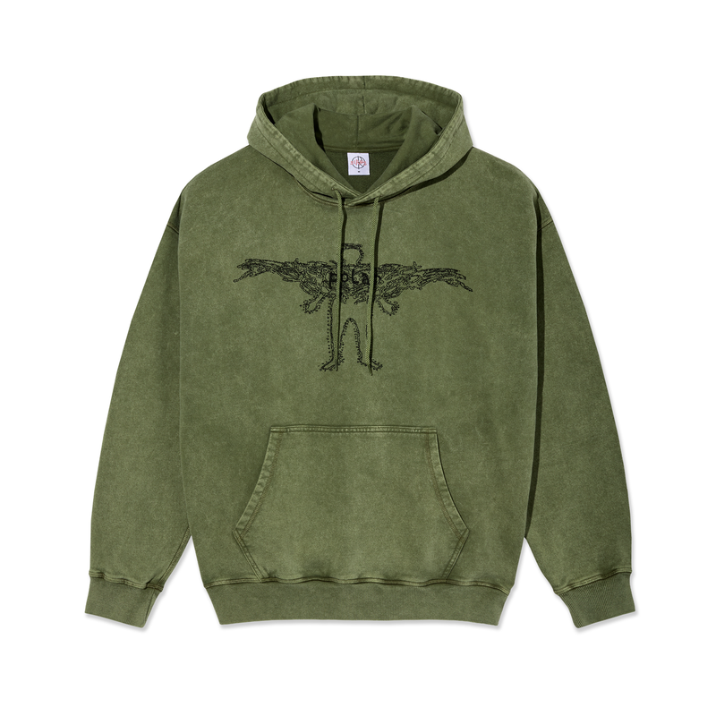 Polar Acid Frank Hoodie Soul Army Green