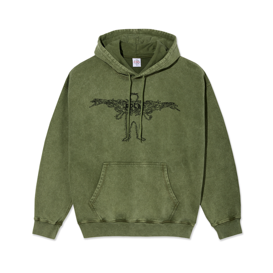 Polar Acid Frank Hoodie Soul Army Green