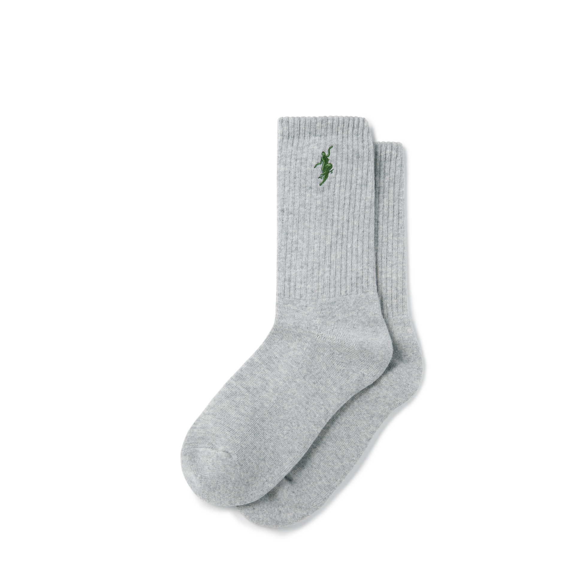 Polar No Comply Socks Grey/Green