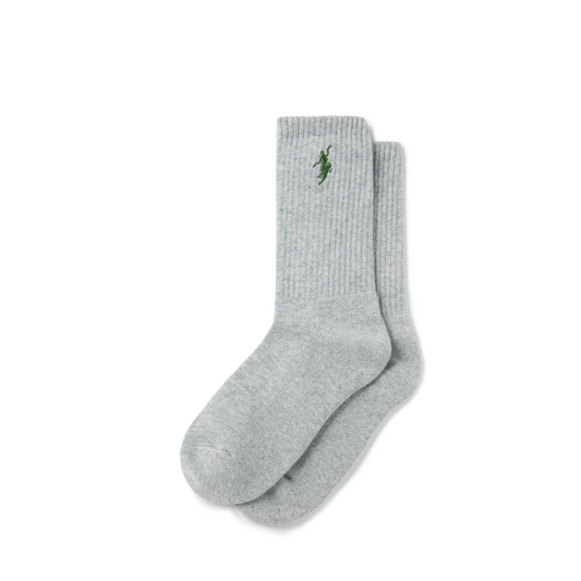 Polar No Comply Socks Grey/Green
