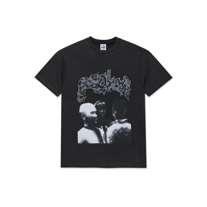 Polar APP Band Tee Overhead silver black