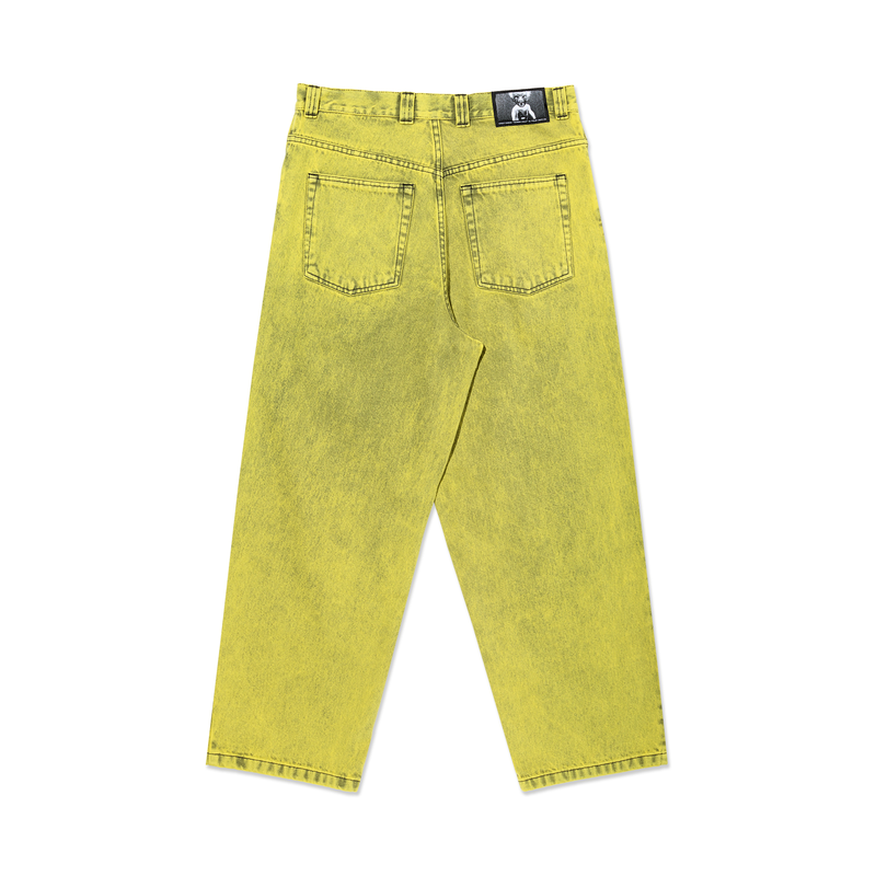 Polar Big Boy Jeans Demon Child Lemon Black