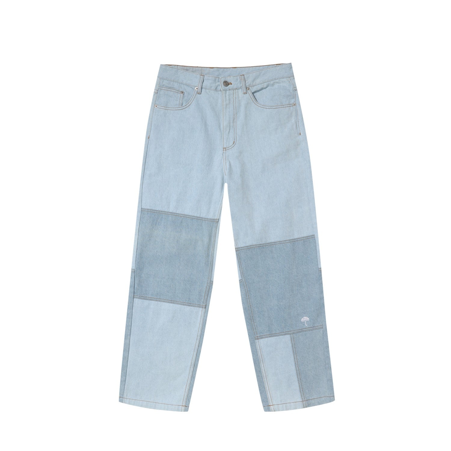 Helas Patch Denim Pant Light Blue