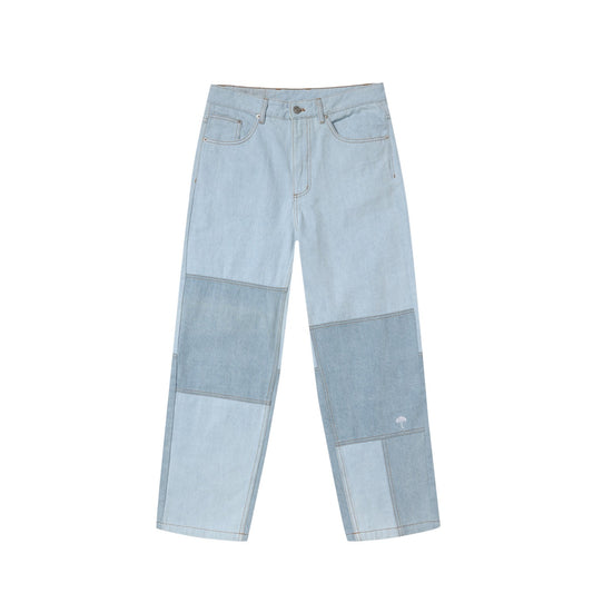 Helas Patch Denim Pant Light Blue