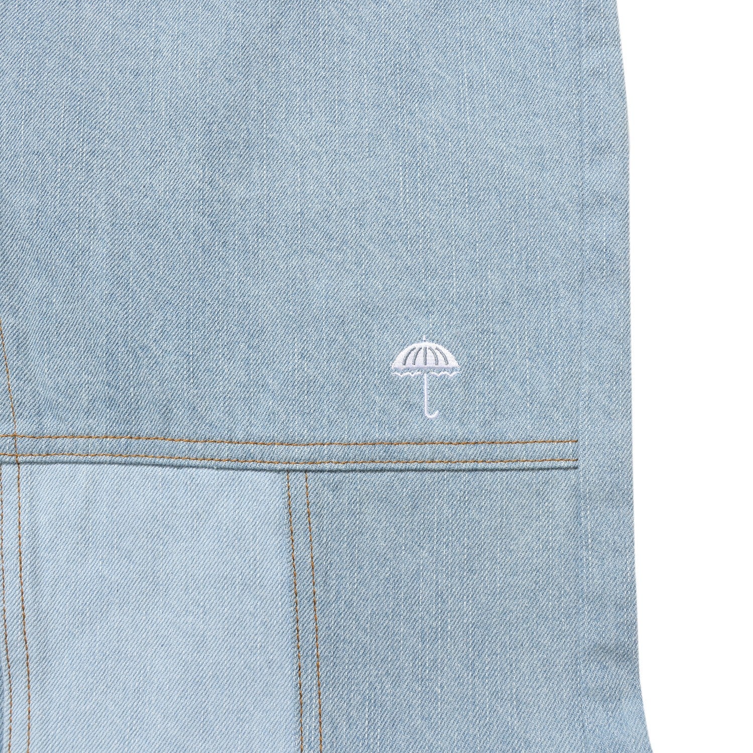 Helas Patch Denim Pant Light Blue