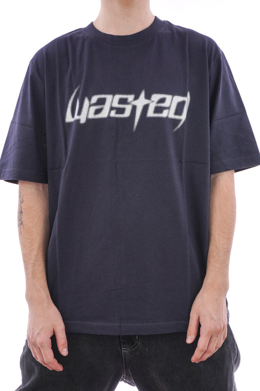 WASTED PARIS Blade T-Shirt - Night Blue