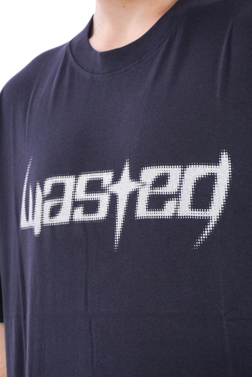 WASTED PARIS Blade T-Shirt - Night Blue