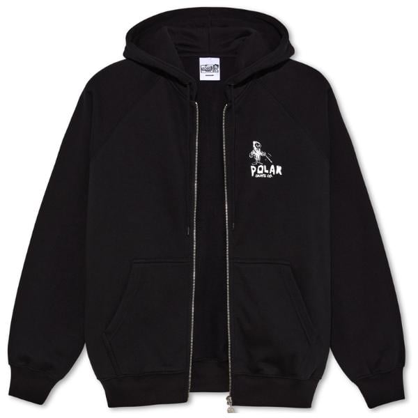 Polar Default Zip Hood Reaper Black