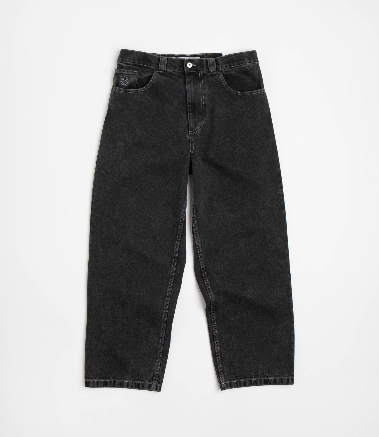 Polar Big Boy Jeans Silver Black