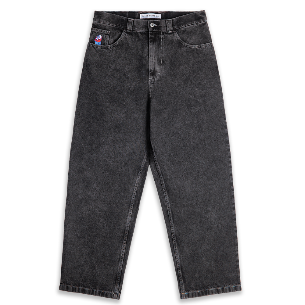 Polar Big Boy Pants OG LOGO (Silver Black)