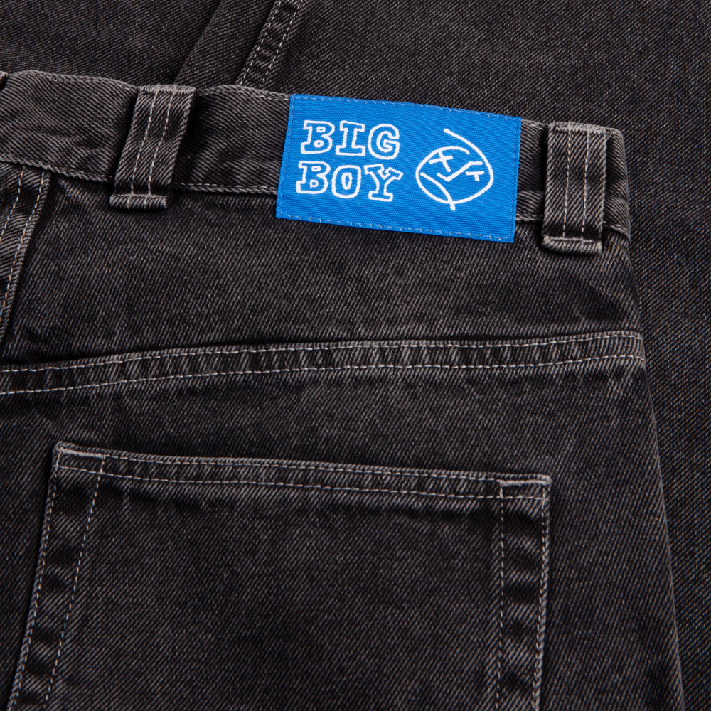 Polar Big Boy Pants OG LOGO (Silver Black)