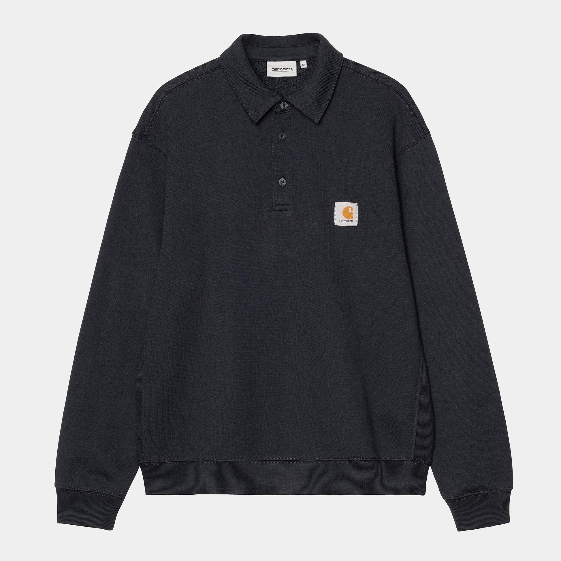 Carhartt WIP Polo Sweatshirt Deep Night