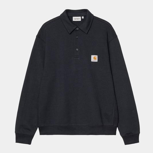 Carhartt WIP Polo Sweatshirt Deep Night