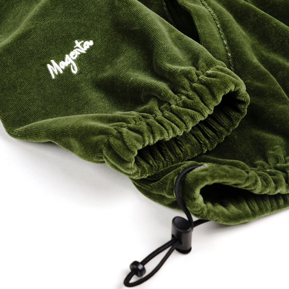 Magenta Dimanche Velours Highneck Forrest Green