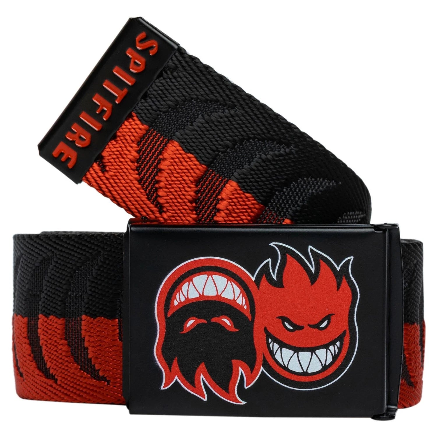 Spitfire Belt Eternal Crescent Jaquard Black/Red