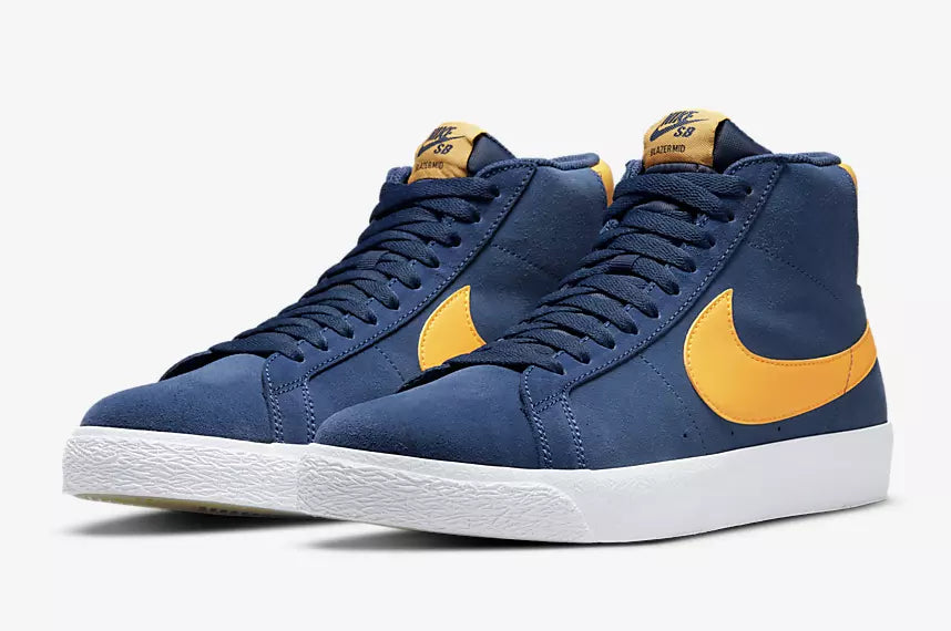 Nike SB - Zoom Blazer Mid Navy/University Gold/Navy