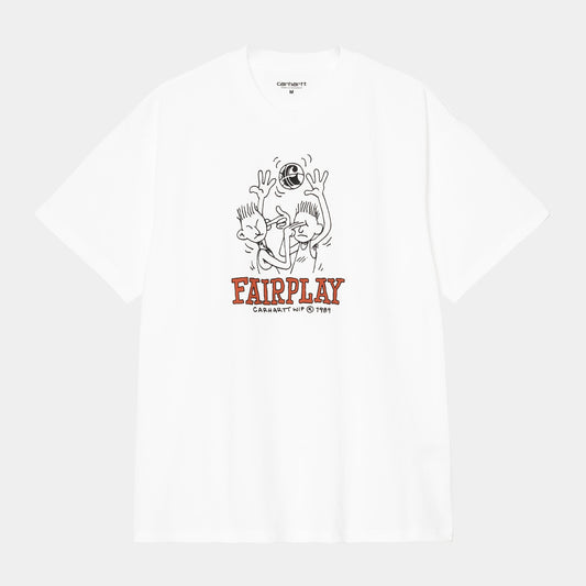 Carhartt WIP Fairplay Tee White
