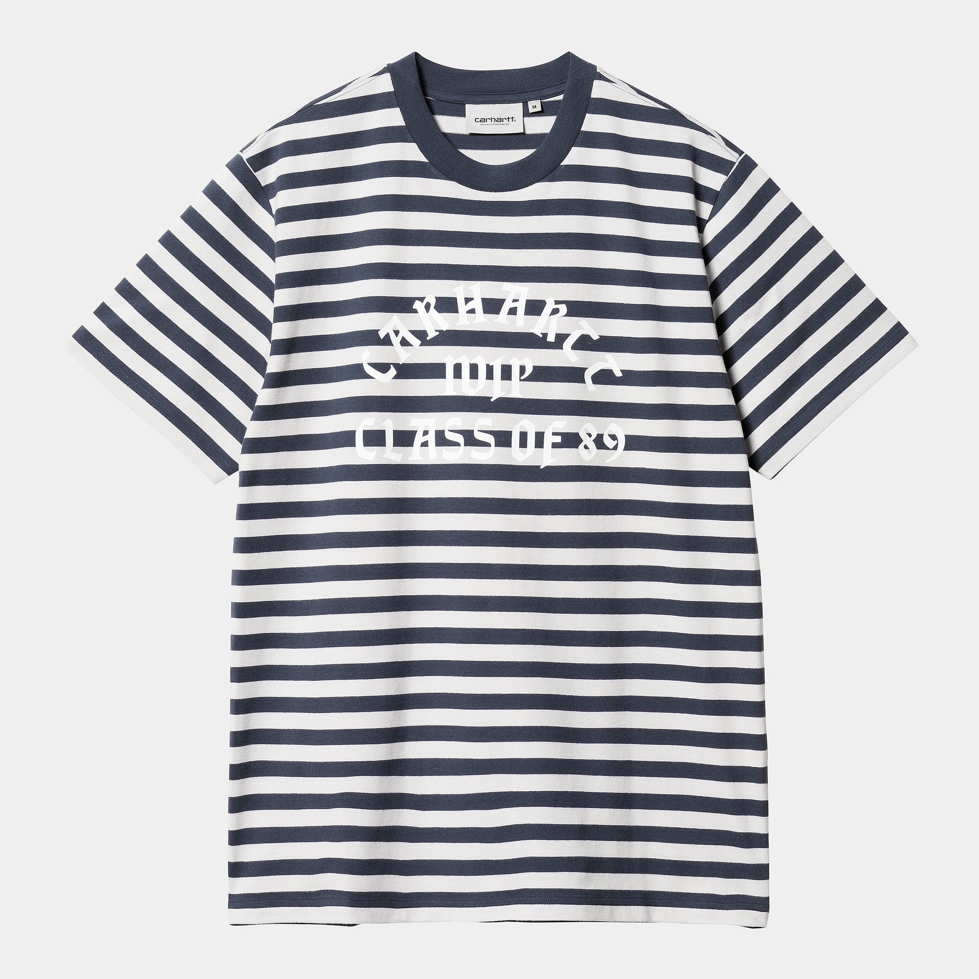 Carhartt WIP - Scotty Stripe Athletic T-Shirt Blue