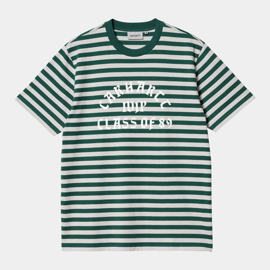 Carhartt WIP - Scotty Stripe Athletic T-Shirt Chervil