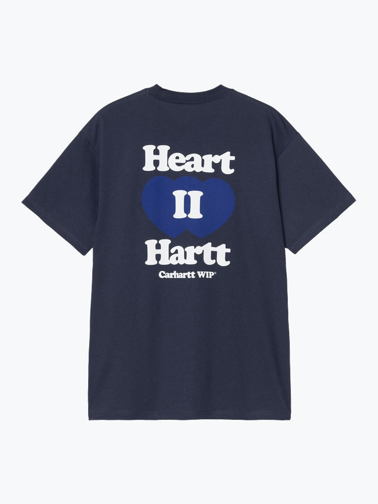 Carhartt WIP Heart II Hartt Tee Blue