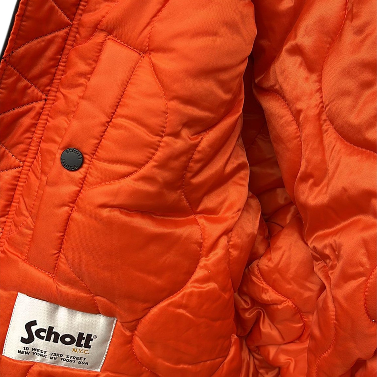 SCHOTT NYC X HELAS BOMBER JACKET BLACK