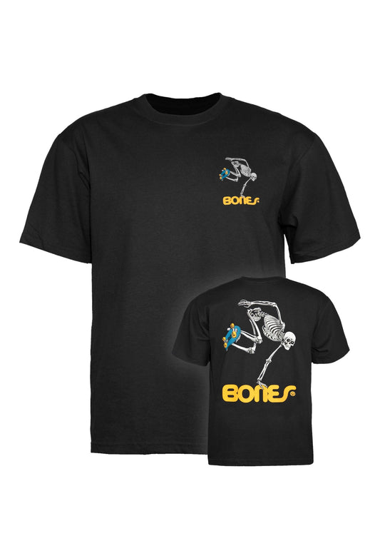 Bones - Youth Skateboard Skeleton Tee Black