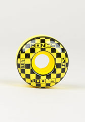 Bones Wheels V4 Wide 100’s OG Formula Block Party Yellow 52mm