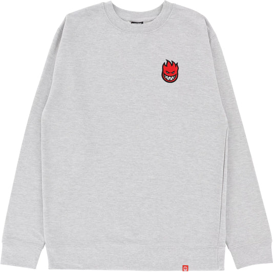Spitfire Crewneck Lil Bighead Fill Logo Grey/Red/White/Black