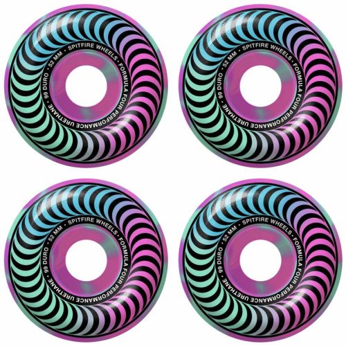 Spitfire Wheels Multi Swirl Classic 53mm Pink/Teal