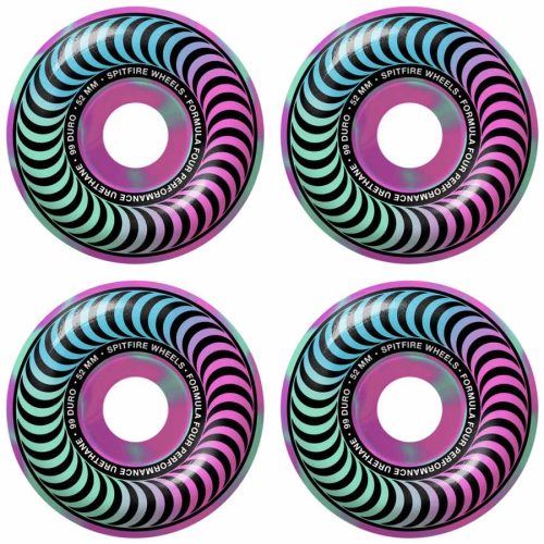 Spitfire Wheels Multi Swirl Classic 53mm Pink/Teal