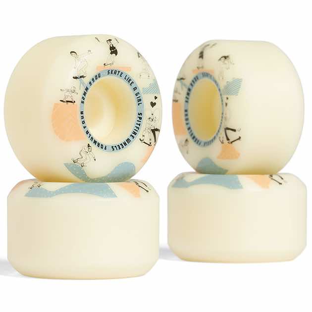 Spitfire Wheels F4 99a Skate Like A Girl Conical 52mm