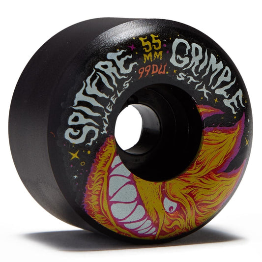 Spitfire x Grimple Stix F4 99a Head Black 55mm Lock In Full